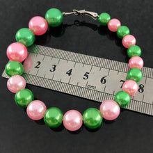 Load image into Gallery viewer, “I’m 💕💚 Pretty To My Right” Earrings - Alabaster Box Boutique