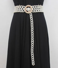 Load image into Gallery viewer, “The PEARLfect ⚪️ Waist Snatcher” Belt - Alabaster Box Boutique