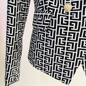 “Seeing 👀👀 Double” Blazer - Alabaster Box Boutique