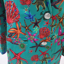 Load image into Gallery viewer, The “Aquamarine 🌊🐳🐬🐋” Blazer - Alabaster Box Boutique