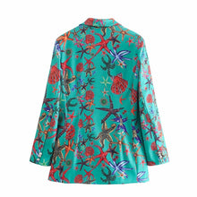 Load image into Gallery viewer, The “Aquamarine 🌊🐳🐬🐋” Blazer - Alabaster Box Boutique