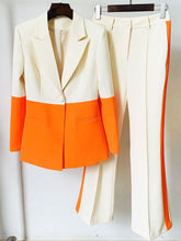 Load image into Gallery viewer, Just 🅿️ushing .... Two Piece Blazer &amp; Pants Set - Alabaster Box Boutique