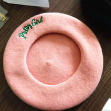 Load image into Gallery viewer, The “Pretty 💕💚 Girl Beret” - Alabaster Box Boutique