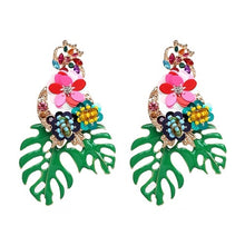 Load image into Gallery viewer, &quot;Tropical 🌴 Fever&quot; Earrings - Alabaster Box Boutique