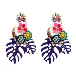 "Tropical 🌴 Fever" Earrings - Alabaster Box Boutique