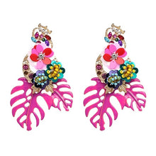 Load image into Gallery viewer, &quot;Tropical 🌴 Fever&quot; Earrings - Alabaster Box Boutique