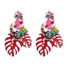 Load image into Gallery viewer, &quot;Tropical 🌴 Fever&quot; Earrings - Alabaster Box Boutique